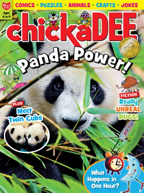 owl chickadee magazine