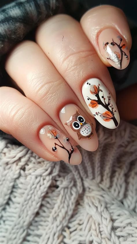 Owl Nail Designs: Capture the Enchanting Spirit of the Night
