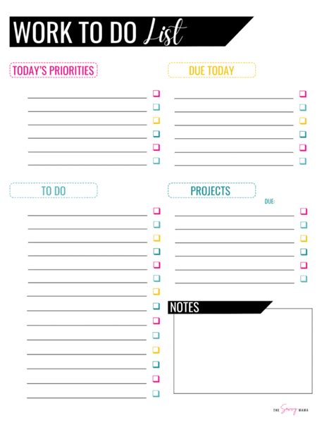 Owl To Do List Owl To Do List Printable