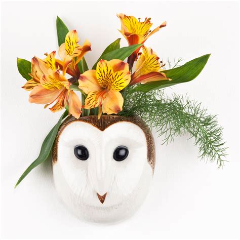 Owl Wall Vase