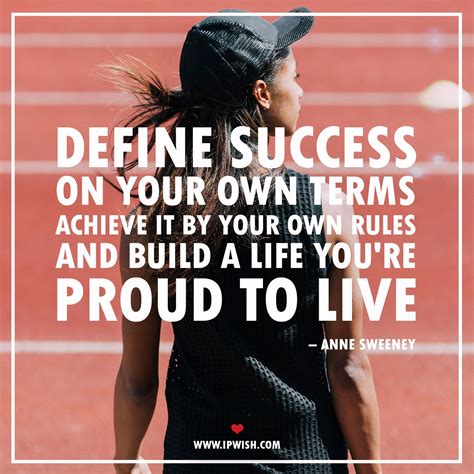 own definition of success