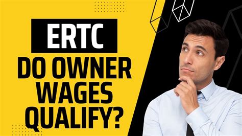 owner wages qualified for ertc