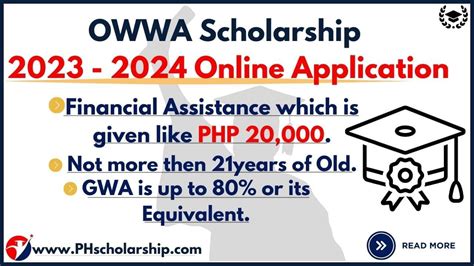 owwa scholarship 2023 to 2024