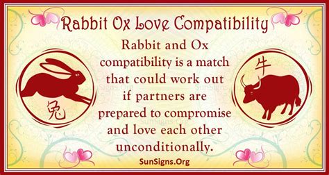 Ox And Rabbit Compatibility 2021
