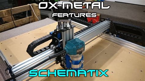 ox metal cnc router mill kit
