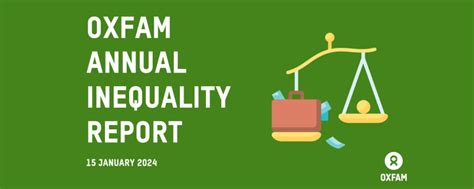 oxfam inequality report 2024