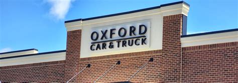 oxford cars and trucks
