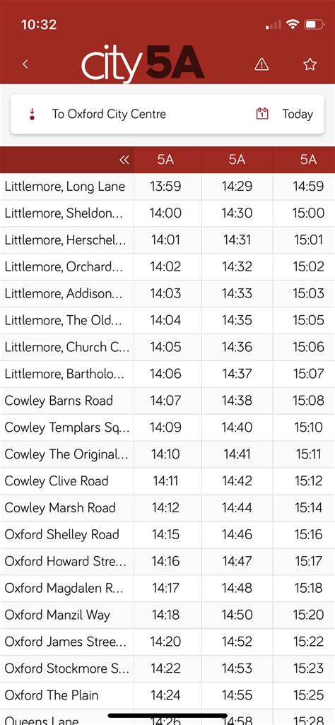 oxford to london bus timetable