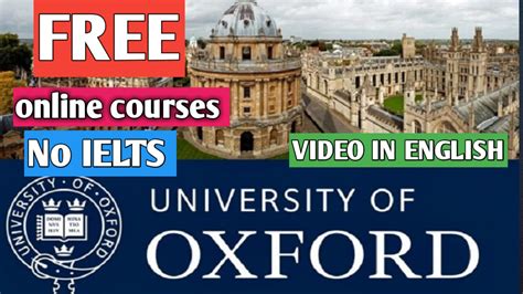 oxford university online courses