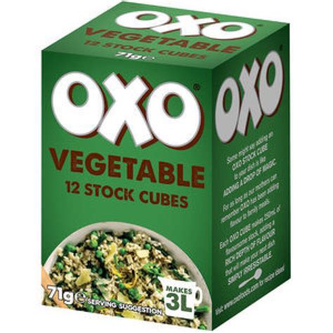 Oxo Vegetable Stock Cubes