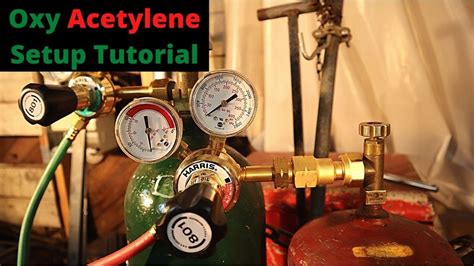 Oxy Acetylene Regulator Set Up