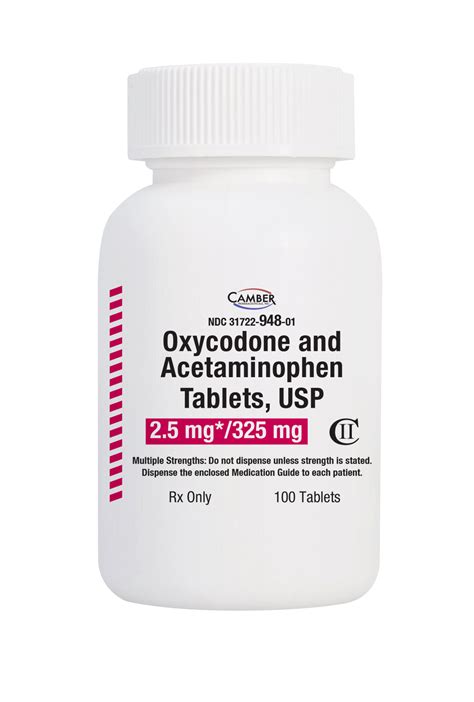 oxycodone acetaminophen drug classification