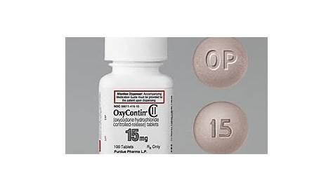 Oxycontin 15 Mg Extended Release OxyContin Steve Meds