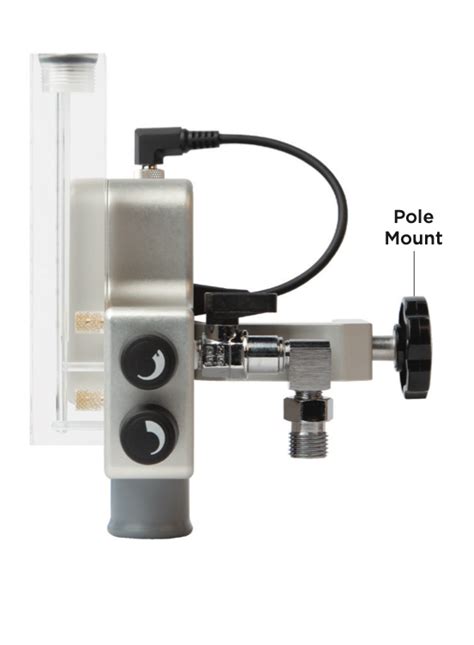 Oxygen Blender Pole Mount