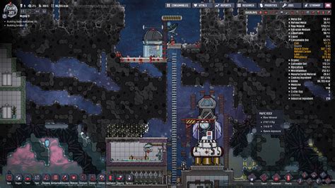 Oxygen Not Included Rocket Setup