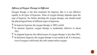 Oxygen Therapy Is Not Useful In Which Type Of Hypoxia