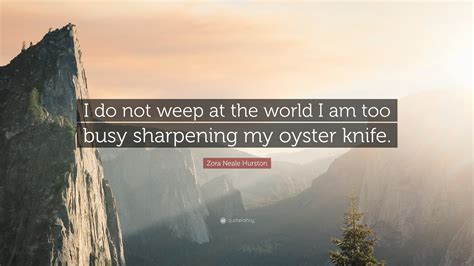 Oyster Knife Quote