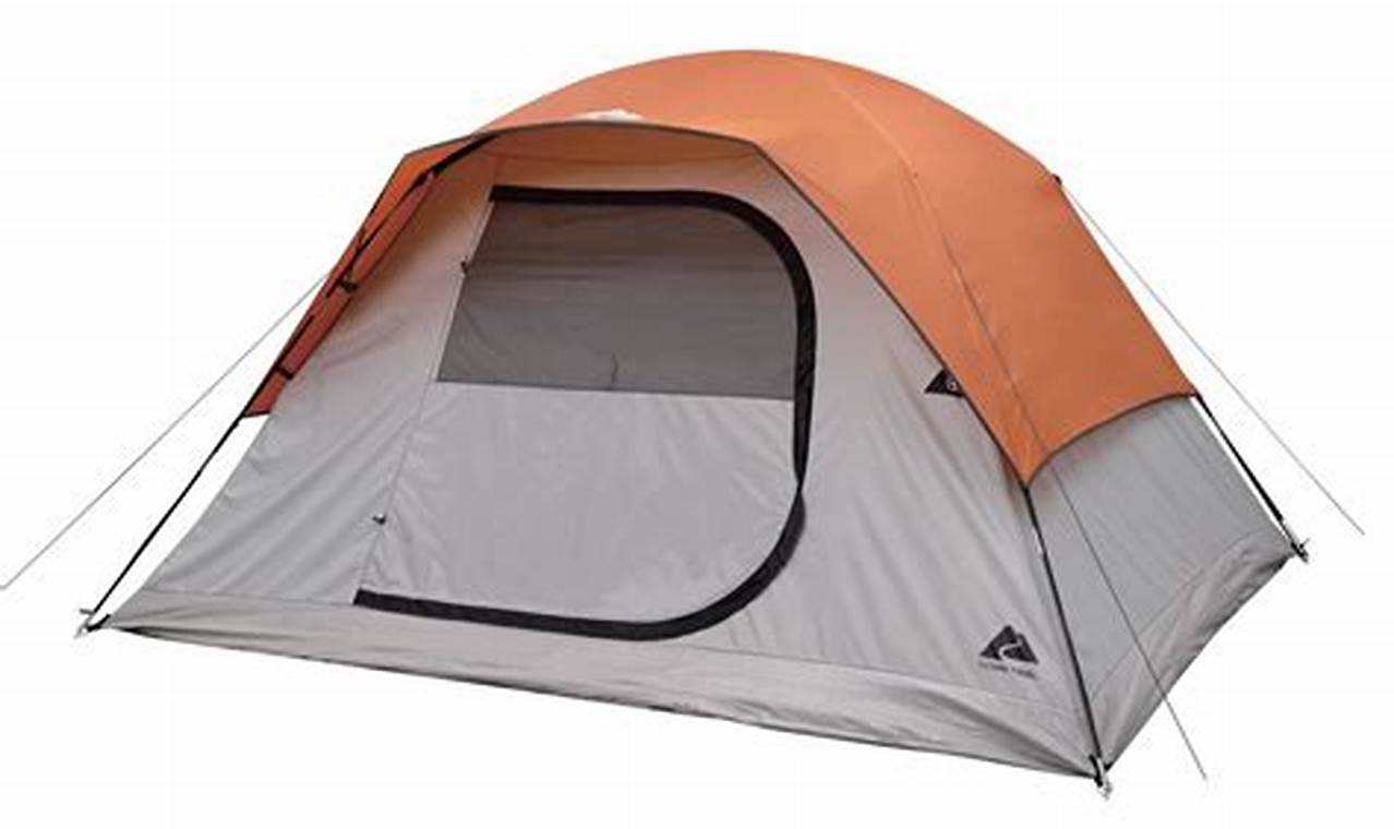 Ozark Trail 6 Person Dome Camping Tent: Your Spacious Retreat for Outdoor Adventures