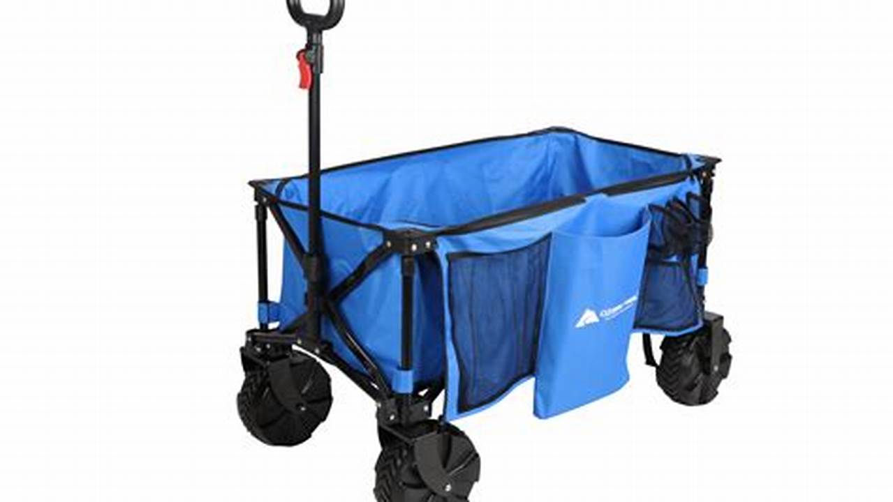 Ozark Trail Camping All-Terrain Folding Wagon with Oversized Wheels: A Comprehensive Review