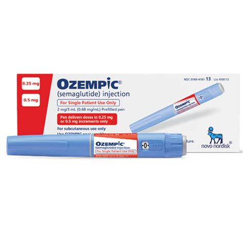 ozempic 0.25 mg or 0.5 mg 2 mg/3 ml pnij