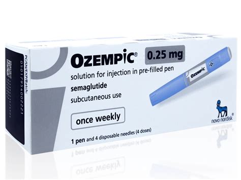 ozempic 0.25mg pen how many doses