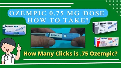 ozempic 0.75 mg dosing