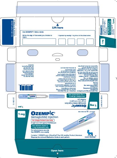 ozempic fda package insert