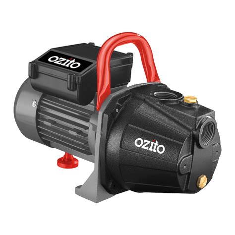 Ozito Water Pump Instructions