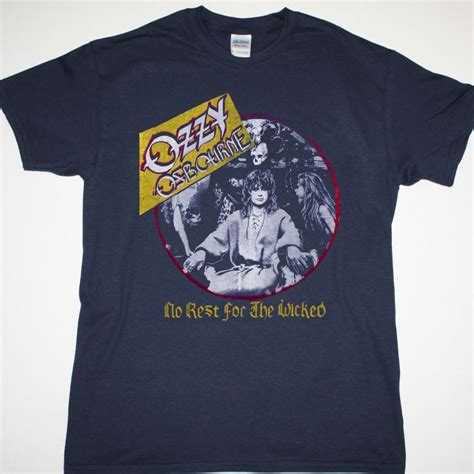 ozzy osbourne no rest for the wicked shirt