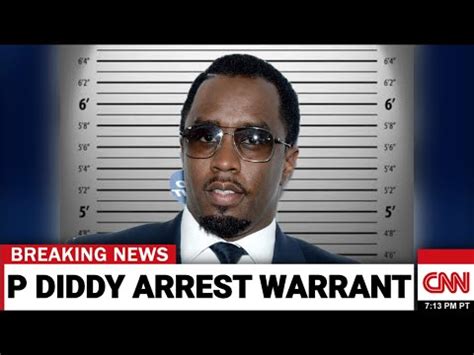 p diddy arrest warrant