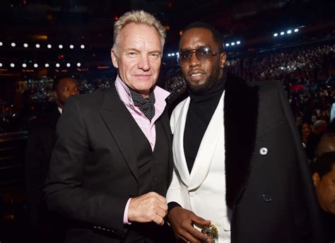 p diddy royalty to sting