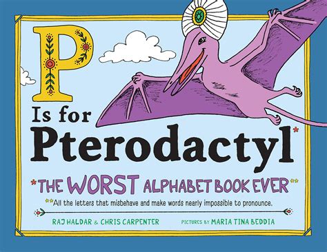 p is for pterodactyl list
