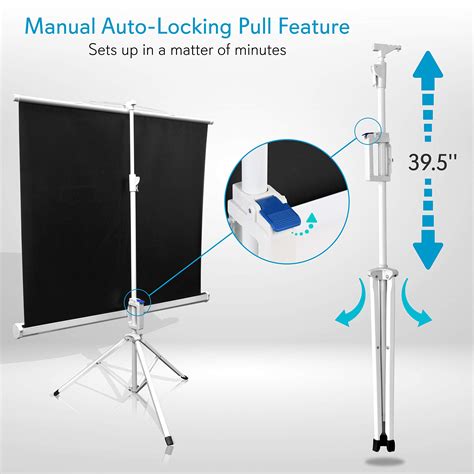 P-Jing Projector Screen With Stand Instructions