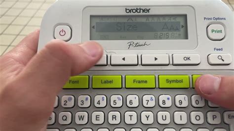 Brother® Ptouch PTD220 Home/Office Everyday Label Maker 14 Fonts