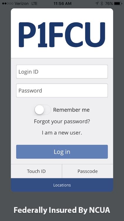 p1fcu online banking sign up