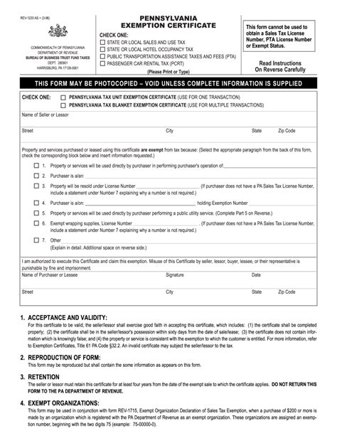Form PA8453 Download Fillable PDF or Fill Online Pennsylvania