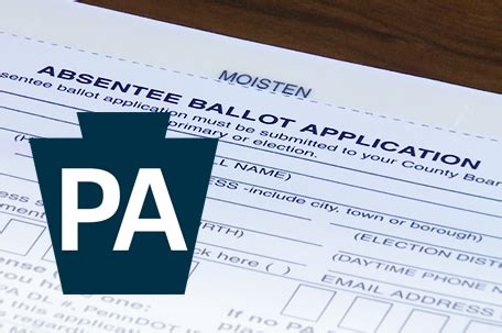 pa absentee ballot request