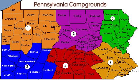 pa state park campgrounds