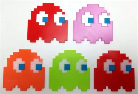 Pac Man And Ghost Printable