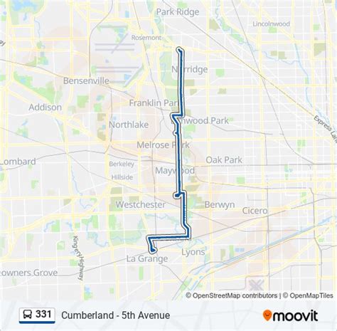 pace 331 bus schedule