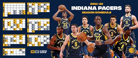 pacers home schedule
