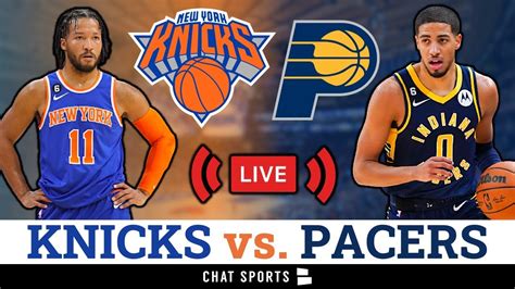 pacers knicks live stream