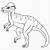 pachycephalosaurus coloring page