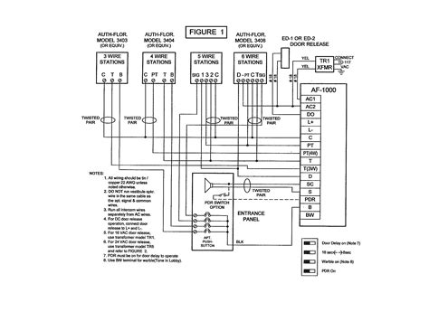 Pacific Intercom System Wiring Diagram