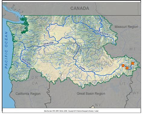 pacific northwest river levels