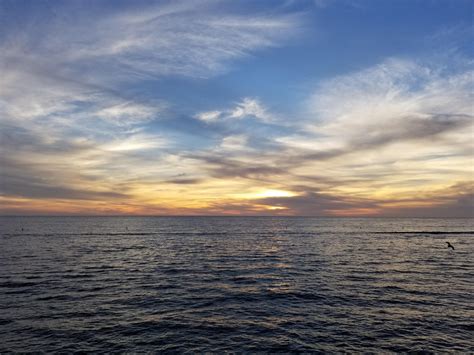 pacific ocean from sky