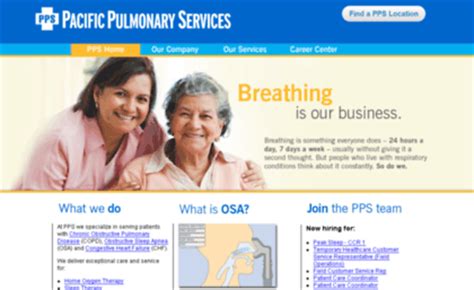 pacific pulmonary services
