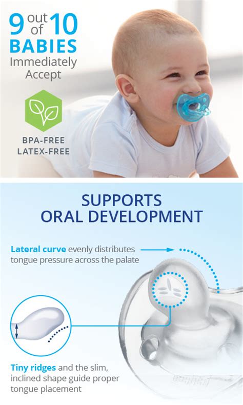 pacifier recommended by dentists