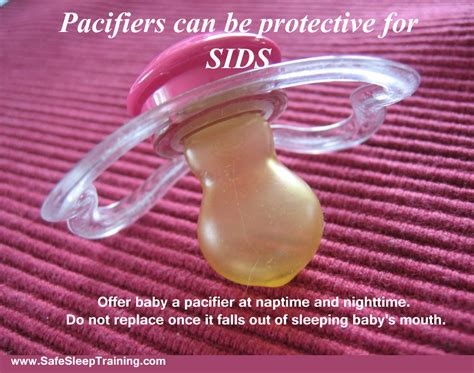 Pacifiers Help With Sids