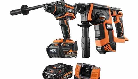 Pack AEG Perceuse percussion Brushless 18V BSB18BL602C